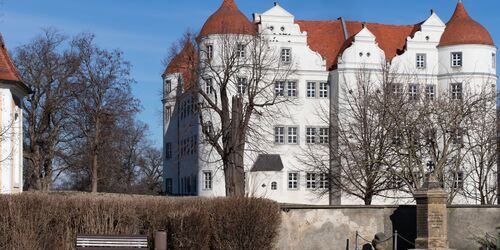 Wasserschloss Großkmehlen, Foto: Kathrin Winkler, Lizenz: Tourismusverband Lausitzer Seenland e.V.