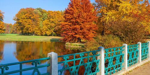 Der Branitzer Park im Herbst, Foto: Andreas Franke, Lizenz: CMT Cottbus