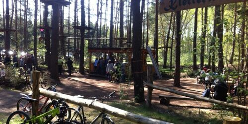 Radtour mit Besuch im Kletterwald, Foto: Kletterwald Schorfheide, Lizenz: Kletterwald Schorfheide