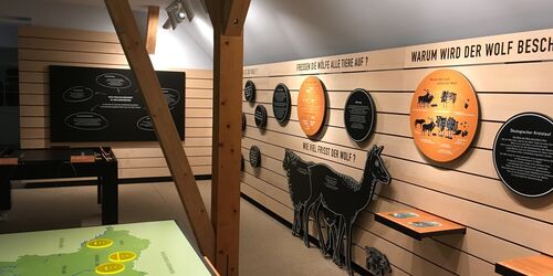 Wolfsinformationszentrum, Foto: Anke Bielig, Lizenz: Anke Bielig