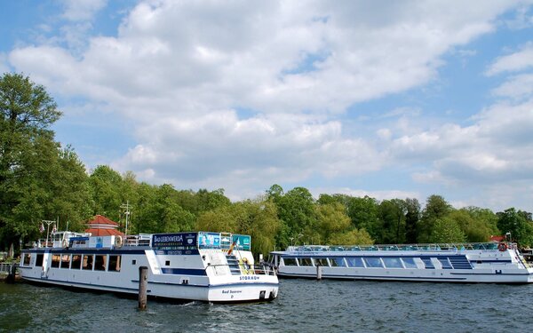 Schifffahrt auf dem Scharmützelsee, Hafen Bad Saarow, Foto: Danny Morgenstern