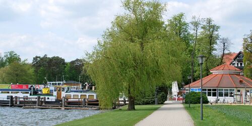 Schifffahrt auf dem Scharmützelsee, Hafen Bad Saarow, Foto: Danny Morgenstern