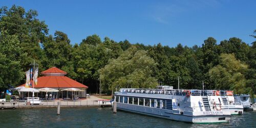 Schifffahrt auf dem Scharmützelsee, Hafen Bad Saarow, Foto: Danny Morgenstern