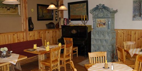 Gasthaus Altes Forsthaus - Gastraum, Foto: Altes Forsthaus Waldsieversdorf, Foto: Altes Forsthaus Waldsieversdorf