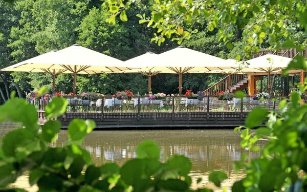 Seeterrasse, Foto: Gasthaus am Boddensee GmbH