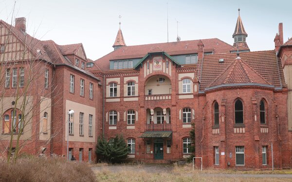 Ehemaliges Klinikum Kolkwitz, Foto: Gemeinde Kolkwitz, Lizenz: Gemeinde Kolkwitz