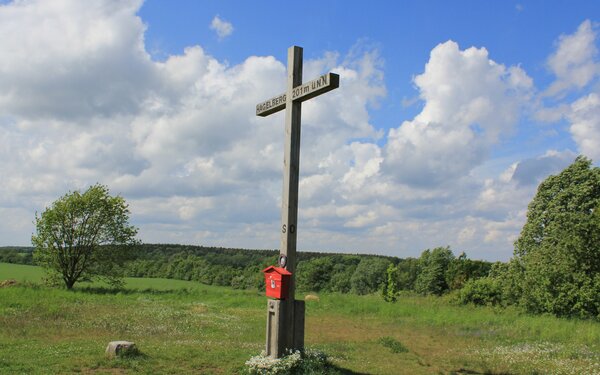 Gipfelkreuz auf dem Hageberg, Foto: Bansen/Wittig