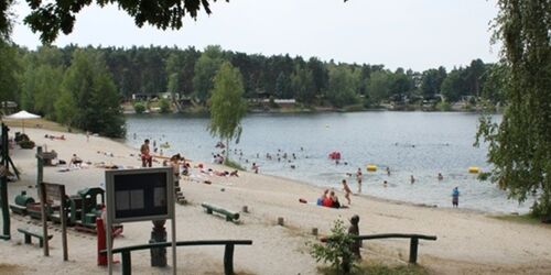 Waldsee Bad Erna, Foto: Amt Elsterland, Lizenz: Amt Elsterland